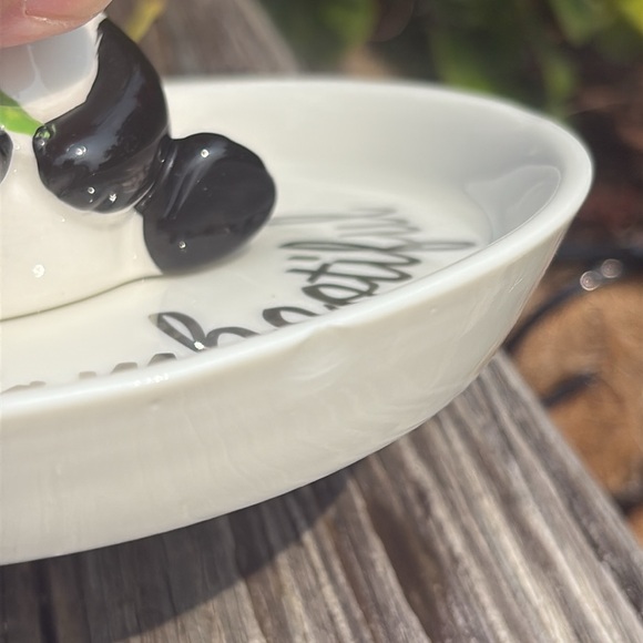 Panda Trinket Dish with Bamboo Design Be Bambootiful - Picture 8 of 8
